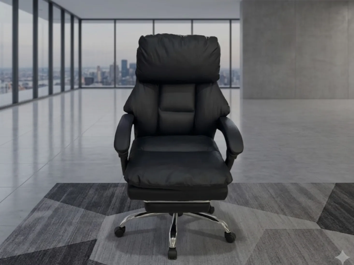 Cadeira de escritório amolfadada 